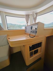 navigation station, Lagoon 42, catamaran for sale