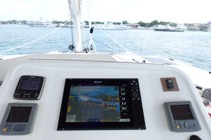 helm, Lagoon 450, catamaran for sale