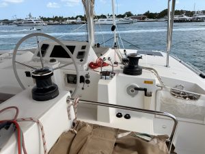 cockpit, Lagoon 450, catamaran for sale