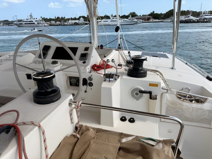 cockpit, Lagoon 450, catamaran for sale