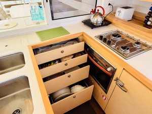 interior, Lagoon 450, catamaran for sale