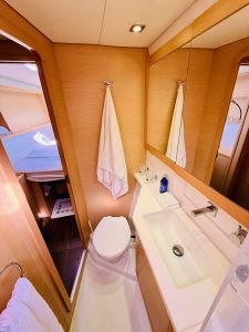 bath, Lagoon 450, catamaran for sale