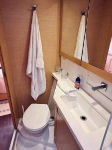 bath, Lagoon 450, catamaran for sale