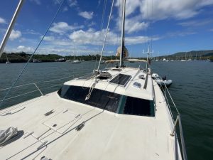 deck, Prout 37 Snowgoose, catamaran for sale