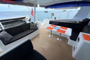 cockpit, Balance 526, catamaran for sale