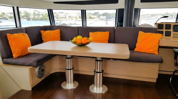 salon, SwissCat 55, catamaran for sale