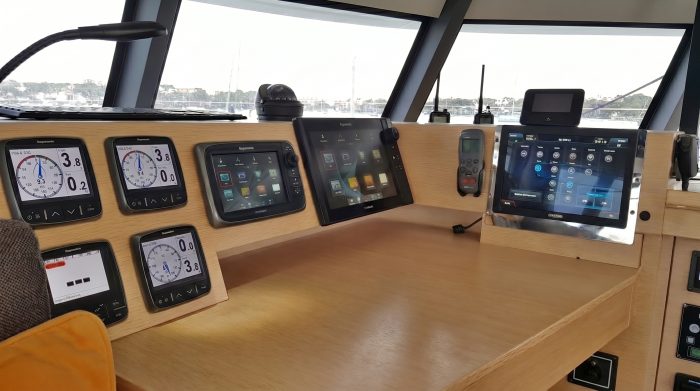 navigation station, SwissCat 55, catamaran for sale