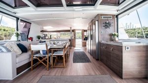salon, Bali 5.4, catamaran for sale