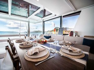 salon, Bali 5.4, catamaran for sale