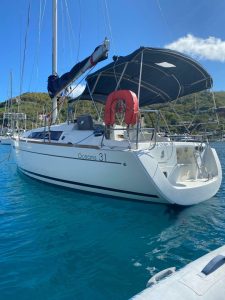 exterior, Beneteau 31 Oceanis, sailboat for sale
