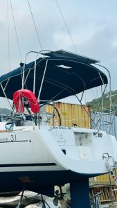 exterior, Beneteau 31 Oceanis, sailboat for sale