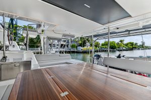 cockpit, Leopard 50, catamaran for sale