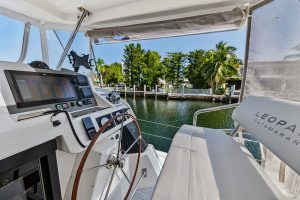 helm, Leopard 50, catamaran for sale