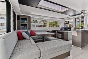 salon, Leopard 50, catamaran for sale