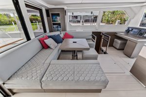salon, Leopard 50, catamaran for sale