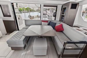 salon, Leopard 50, catamaran for sale