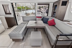 salon, Leopard 50, catamaran for sale