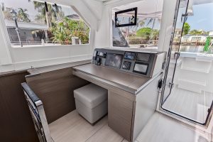 navigation station, Leopard 50, catamaran for sale