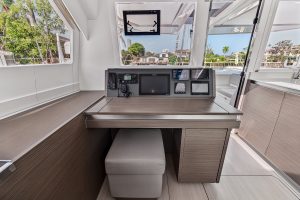 navigation station, Leopard 50, catamaran for sale