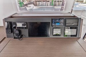 navigation station, Leopard 50, catamaran for sale