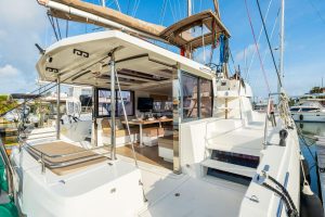 cockpit, Bali 4.1, catamaran for sale