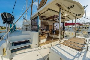 cockpit, Bali 4.1, catamaran for sale