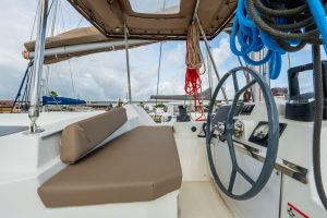 helm, Bali 4.1, catamaran for sale