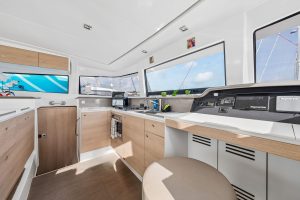 navigation station, Bali 4.1, catamaran for sale