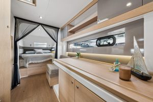 interior, Bali 4.1, catamaran for sale