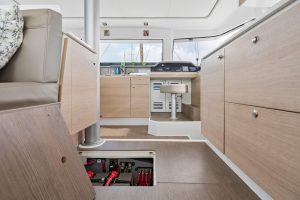 interior, Bali 4.1, catamaran for sale
