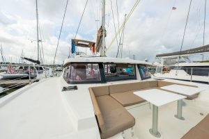 cockpit, Bali 4.1, catamaran for sale