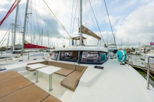 cockpit, Bali 4.1, catamaran for sale