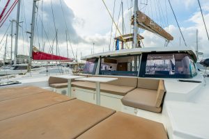 cockpit, Bali 4.1, catamaran for sale