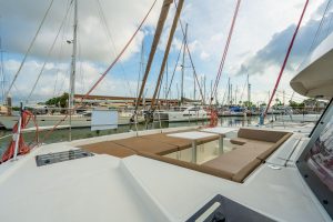 cockpit, Bali 4.1, catamaran for sale
