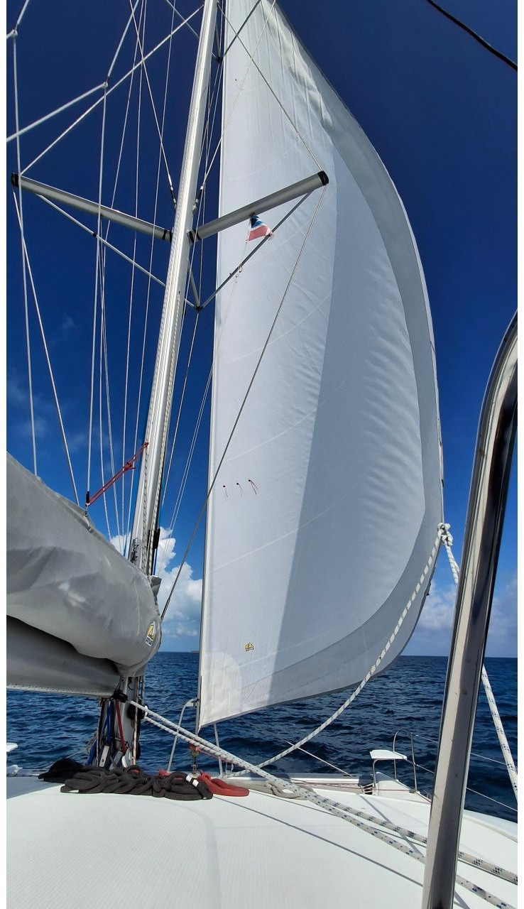 underway, FP 44 Orana, catamaran for sale