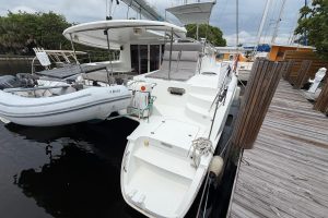 cockpit, FP 44 Orana, catamaran for sale