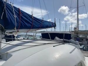 deck, Lagoon 380, catamaran for sale
