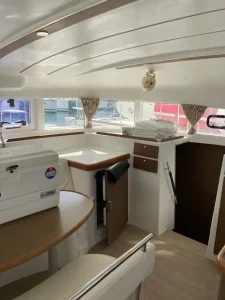 interior, Lagoon 380, catamaran for sale