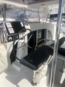 helm, Lagoon 380, catamaran for sale