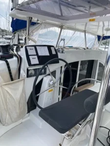 cockpit, Lagoon 380, catamaran for sale