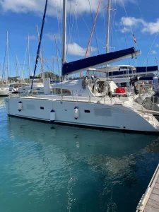 exterior, Lagoon 380, catamaran for sale