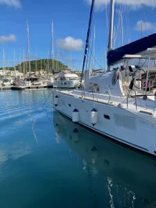 exterior, Lagoon 380, catamaran for sale