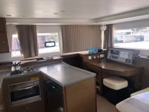 navigation station, Lagoon 450, catamaran for sale