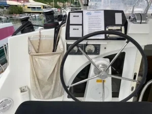 helm, Lagoon 380, catamaran for sale