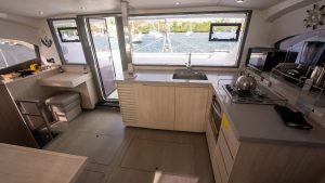interior, Leopard 40, catamaran for sale