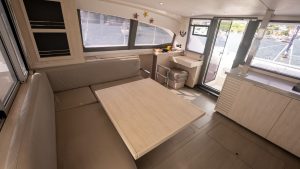salon, Leopard 40, catamaran for sale