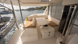cockpit, Leopard 40, catamaran for sale