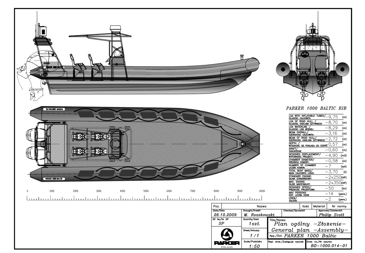 diagram, Parker, trawler for sale