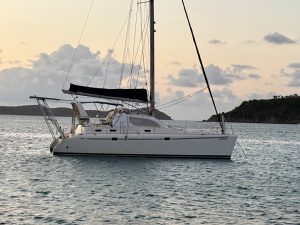 exterior, Leopard 38, catamaran for sale