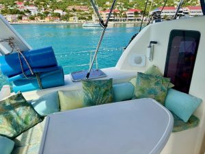 cockpit, Leopard 38, catamaran for sale